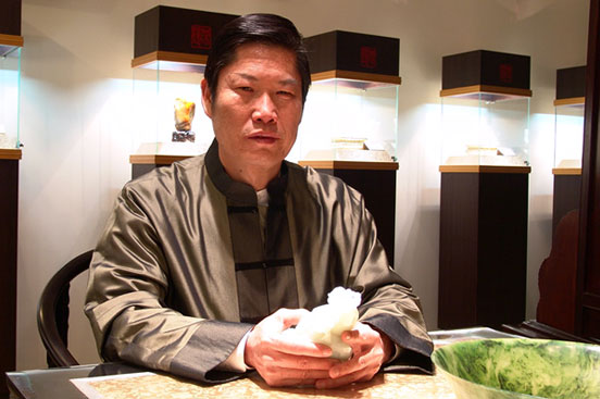 中国玉雕大师夏惠杰