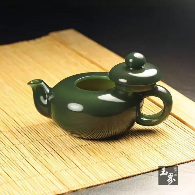 静茗清趣——和田玉茶具