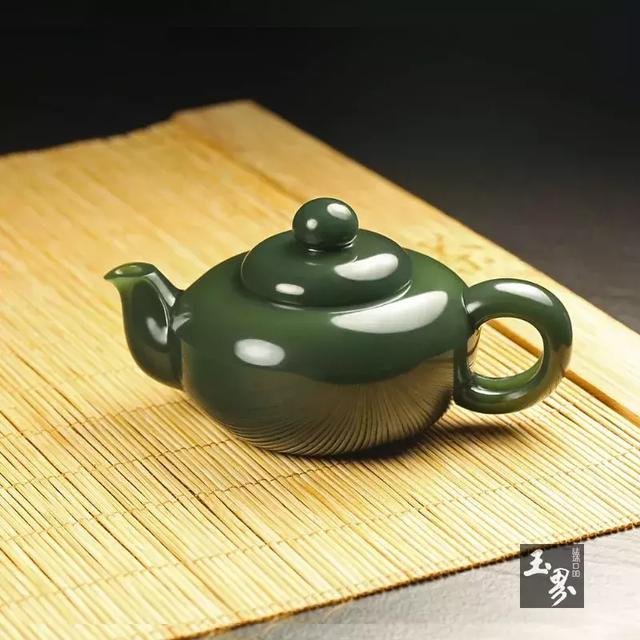 静茗清趣——和田玉茶具